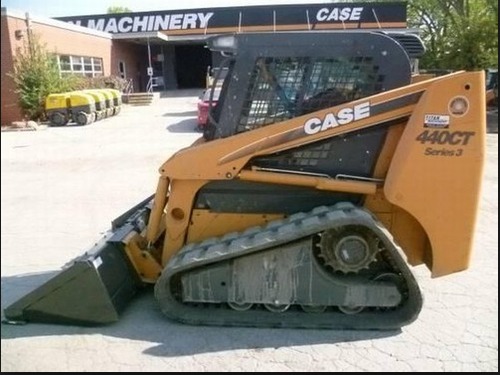 Product picture CASE 430 Tier 3, 440 Tier 3 Skid Steer and 440CT Tier 3 Compact Track Loader Cab Up-Grade Machines Service Repair Manual Instant Download