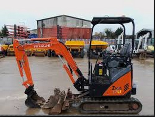 Product picture Hitachi Zaxis ZX 17U-2 Excavator Service Repair Manual Instant Download