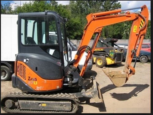 Product picture Hitachi Zaxis 30U-2 35U-2 Excavator Service Repair Manual Instant Download